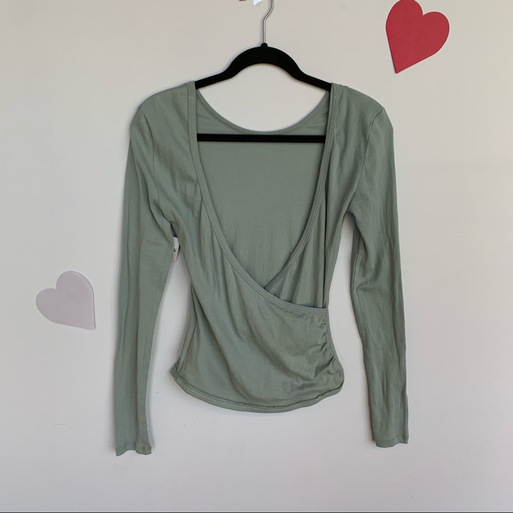 NWT Free People Intimately | Open Back Long Sleeve